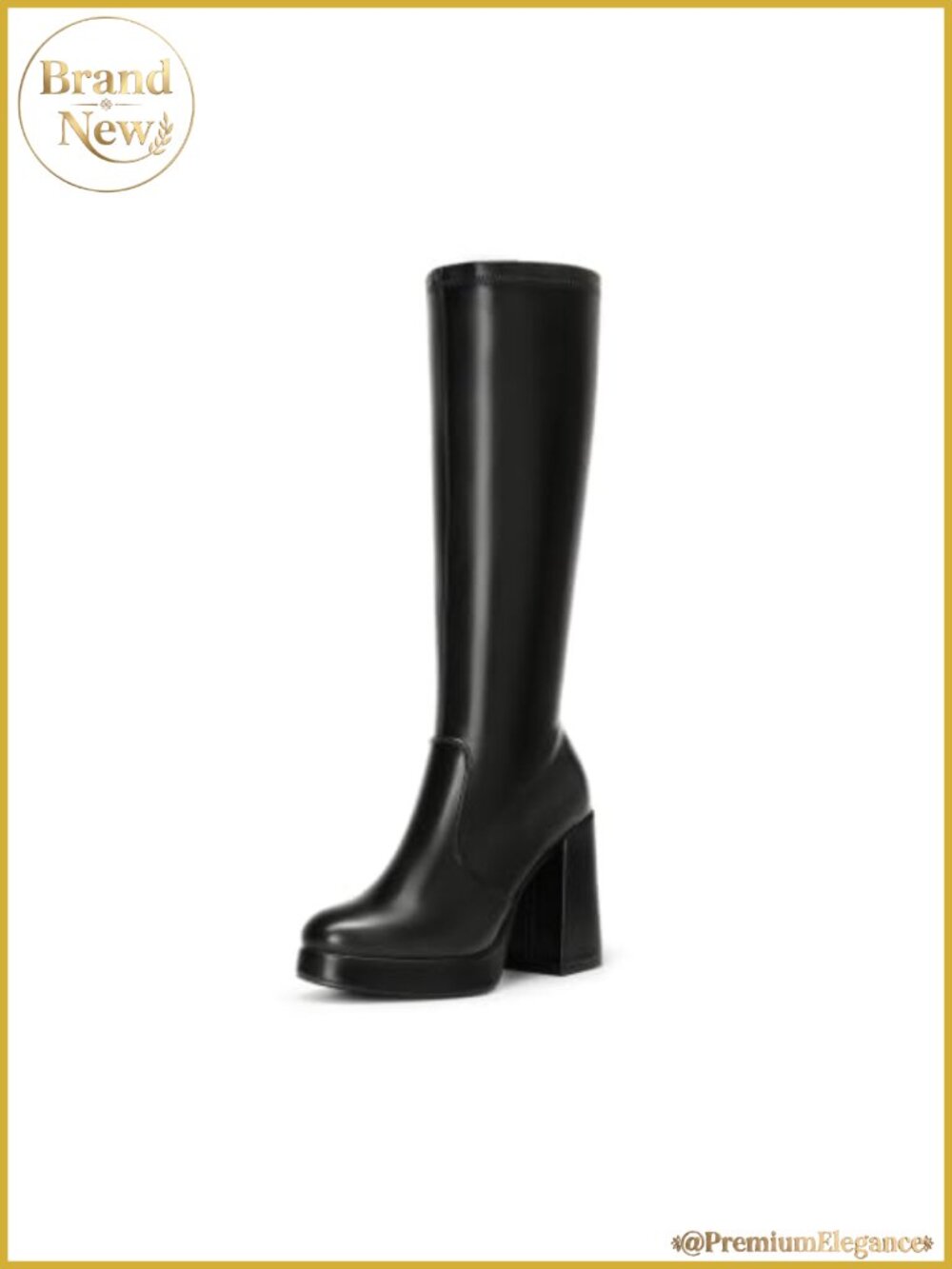 Dream Pairs Women's Chunky Platform Knee-High Boots